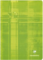 Schrift Clairefontaine A4 lijn 80 pagina's 90gr assorti-1