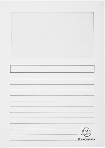 Venstermap Exacompta Forever L-model 120gr assorti 10 stuks-3