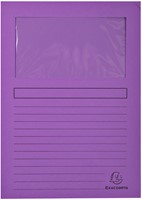 Venstermap Exacompta Forever L-model 120gr assorti 10 stuks-5