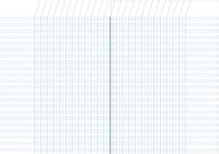Puntenboek leraren Clairefontaine A4 72 pagina's 110gr meertalig assorti-2
