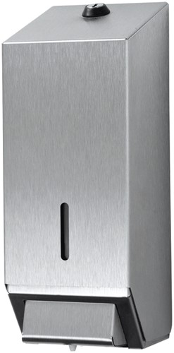 Zeepdispenser Euro Products navulbaar 1000ml zilver 438290