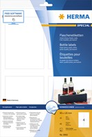 Etiket HERMA flessen 8882 90x120mm A4 glossy wit 40 stuks-6