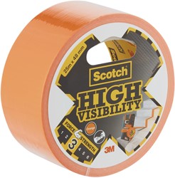 Plakband Scotch high visibility 48mmx25m oranje