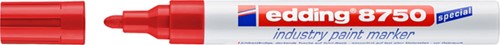 Paintmarker edding 8750 industrie 2-4mm rood