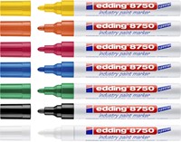 Paintmarker edding 8750 industrie 2-4mm geel-2