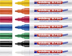 Paintmarker edding 8750 industrie 2-4mm wit