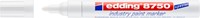 Paintmarker edding 8750 industrie 2-4mm wit