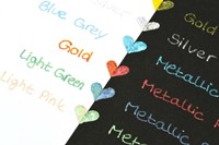 Gelschrijver Pentel K110 Dual medium metallic assorti blister à 8st-3