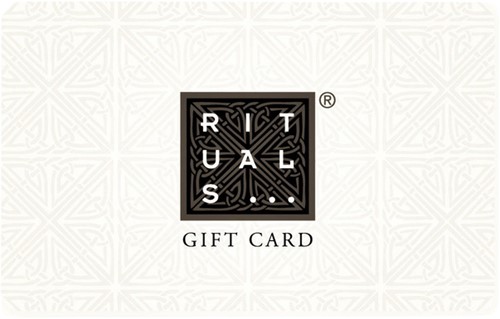 Cadeaukaart + envelop Rituals var
