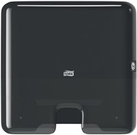 Handdoekdispenser Tork H2 Elevation Xpress klein zwart 552108