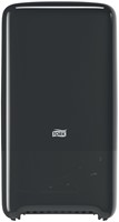 Toiletpapierdispenser Tork T6 Elevation medium duo zwart 557508