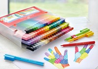 Kleurstiften Faber-Castell Connector assorti cadeauset à 80 stuks-2