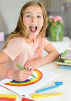 Kleurstiften Faber-Castell Connector assorti cadeauset à 80 stuks-1