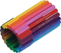 Kleurstiften Faber-Castell Connector assorti koffer à 60 stuks-2