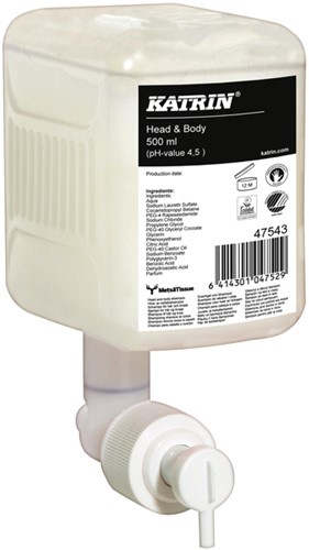 Handzeep Katrin Head & Body vloeibaar 500ml 47543