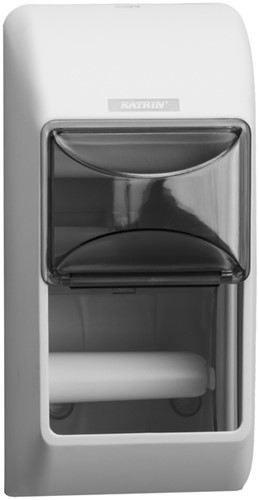 Toiletpapierdispenser Katrin duo wit 92384-2