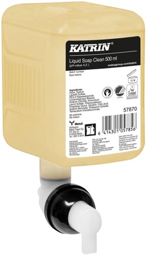 Handzeep Katrin Clean vloeibaar 500ml 57870