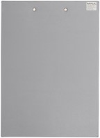 Klembord MAUL A4 staand PVC zilvergrijs-2