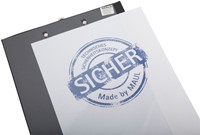 Klembord MAUL A4 staand + insteektas PVC zwart-3