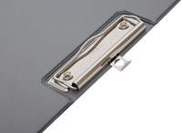 Klembordmap MAUL A4 staand met penlus PVC zilvergrijs-3