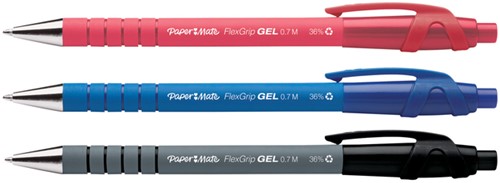 Gelschrijver Paper Mate FlexGrip medium zwart-3