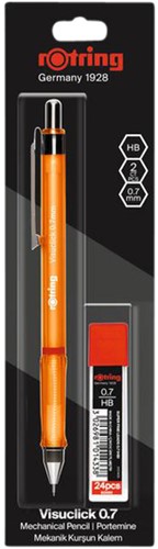 Vulpotlood rOtring Visuclick 2B 0.7mm assorti-3