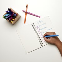 Fineliner Paper Mate Flair Metallic medium blister à 6 stuks-3