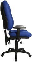 Bureaustoel Topstar Wellpoint 30 SY blauw-3