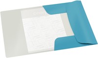 Elastomap Leitz Cosy A4 3-kleps blauw-2