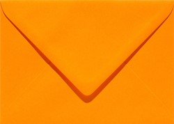Envelop Papicolor EA5 156x220mm oranje pak à 6 stuks