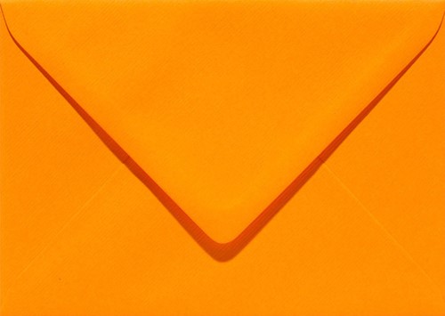 Envelop Papicolor EA5 156x220mm oranje pak à 6 stuks