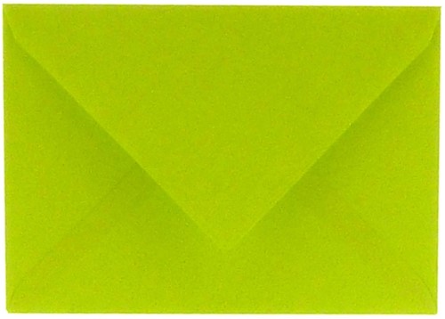 Envelop Papicolor EA5 156x220mm appelgroen pak à 6 stuks