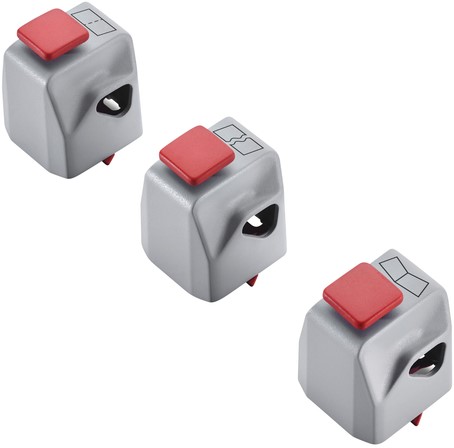 Creatiefset snijmachinekoppen voor Dahle 508 met driehoekige glijstang-2