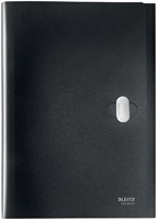 Projectmap Leitz Recycle A4 5-vaks PP zwart