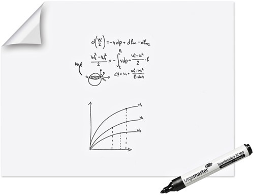 Magic-Chart Legamaster whiteboard XL 90x120cm wit 15 vel-3