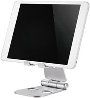 Telefoonstandaard Neomounts DS10-160SL1 opvouwbaar zilver-2