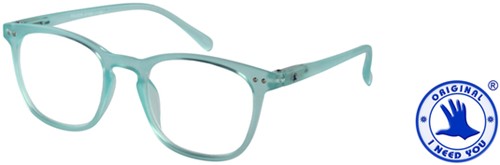 Leesbril I Need You +1.50 dpt Frozen blauw-2