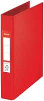 Ringband Esselte VIVIDA A5 2-rings O-mechaniek 25mm PP Rood