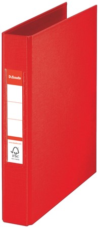 Ringband Esselte VIVIDA A5 25mm 30% gerecycled PP folie rood