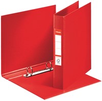 Ringband Esselte VIVIDA A5 25mm 30% gerecycled PP folie rood-2