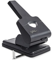 Perforator Rapesco Germ-Savvy Heavy Duty HD865-P antibacterieel 2-gaats zwart