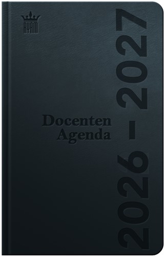 Schoolagenda 2026-2027 Ryam docent DeLuxe 7dagen/2pagina's zwart