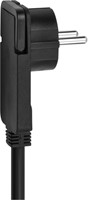 Stekkerdoos Brennenstuhl Comfort Plus 6 voudig inclusief platte stekker 2 meter zwart-4