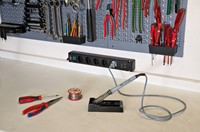 Stekkerdoos Brennenstuhl Bremounta 5 voudig inclusief 2 USB 3 meter zwart-2