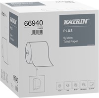Toiletpapier Katrin Plus systeemrol 2-laags 96m wit 66940-2