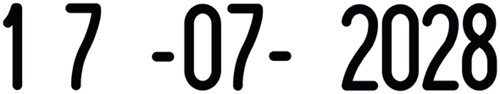Datumstempel Trodat Printy 4810 cijfers-2