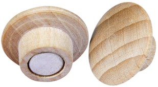 Magneet Legamaster hout 5 stuks-2