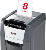 Papiervernietiger Rexel Optimum Auto+ 150X P4 snippers 4x28mm-6