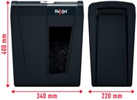 Papiervernietiger Rexel Secure X10 P4 snippers 4x40mm-3