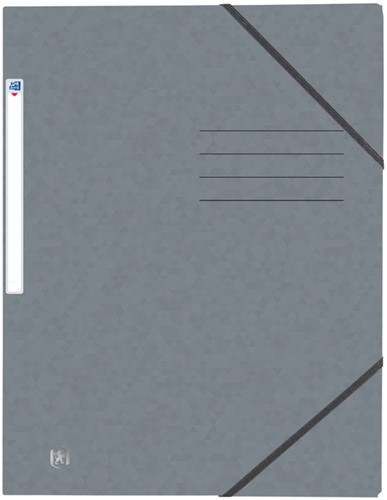 Elastomap Oxford Top File+ A4 grijs
